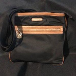 Michael Kors Black/Tan Crossbody Purse